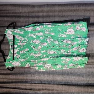 Torrid size 2 sleeveless blouse